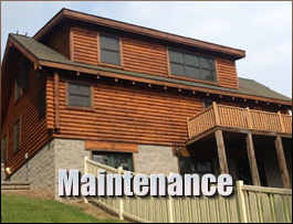  Waynesville, Ohio Log Home Maintenance